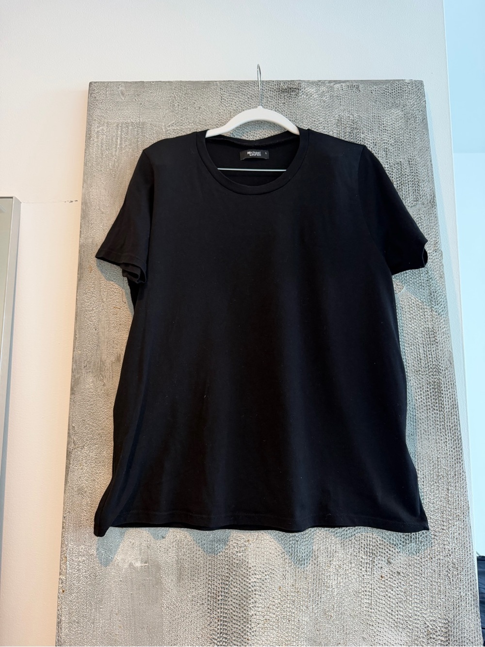 Michael Lauren Black Short Sleeve Tee